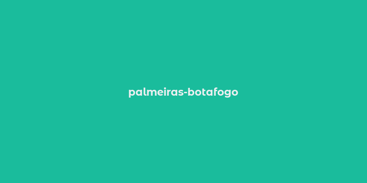 palmeiras-botafogo