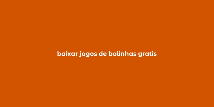 baixar jogos de bolinhas gratis