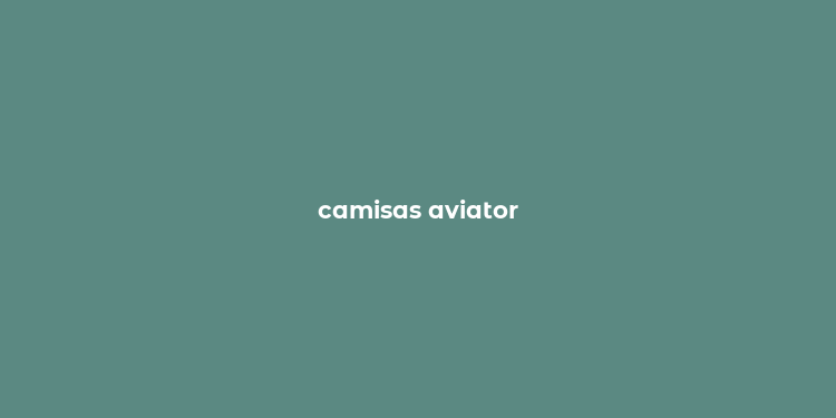 camisas aviator