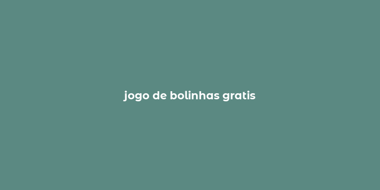 jogo de bolinhas gratis