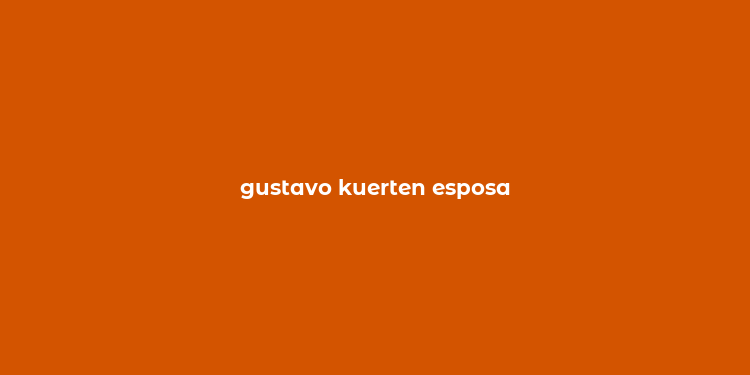 gustavo kuerten esposa