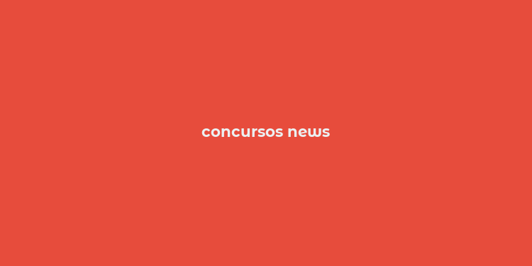 concursos news