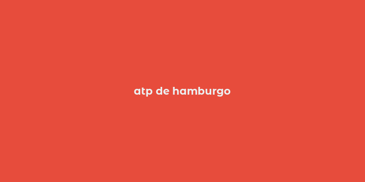 atp de hamburgo