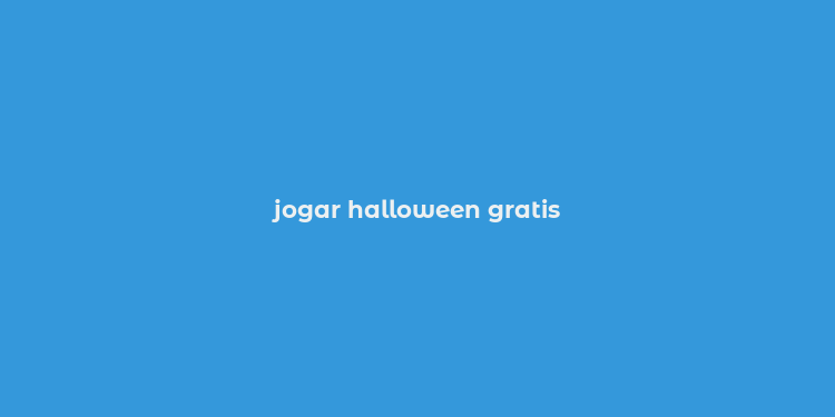 jogar halloween gratis