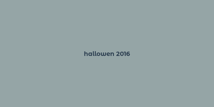 hallowen 2016