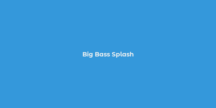 Big Bass Splash