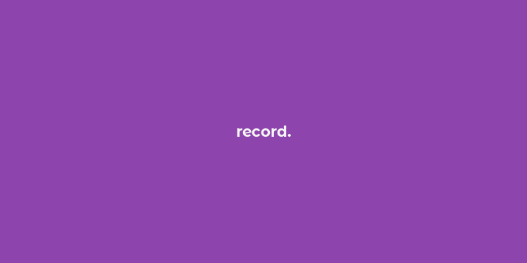 record.