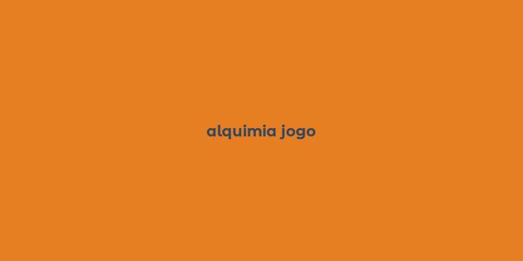 alquimia jogo