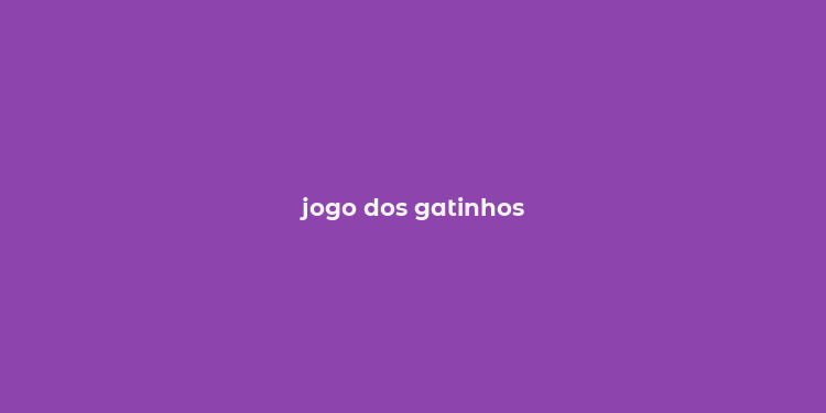 jogo dos gatinhos