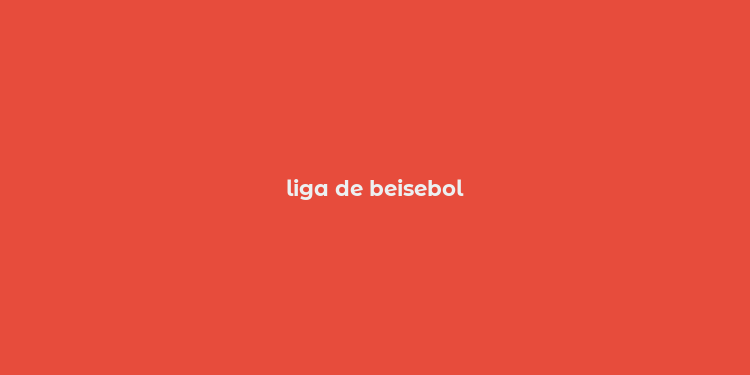 liga de beisebol