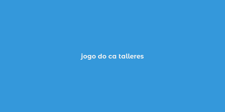 jogo do ca talleres