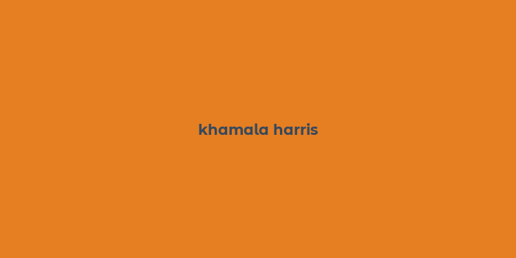 khamala harris