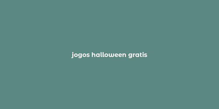 jogos halloween gratis