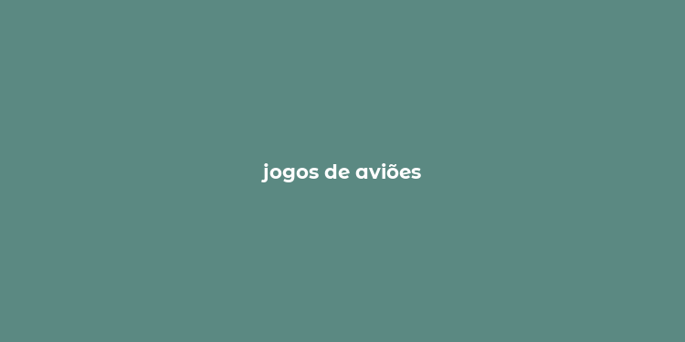 jogos de aviões