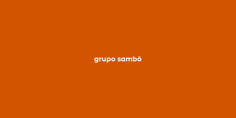 grupo sambô