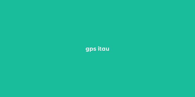 gps itau