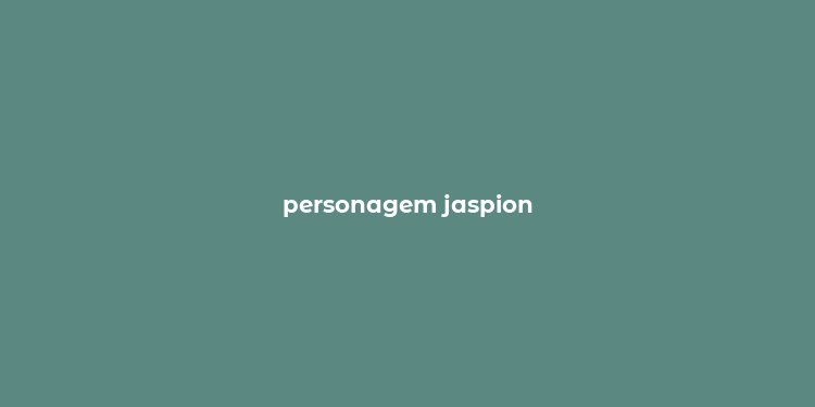 personagem jaspion