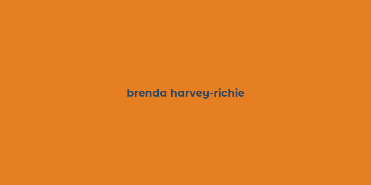 brenda harvey-richie