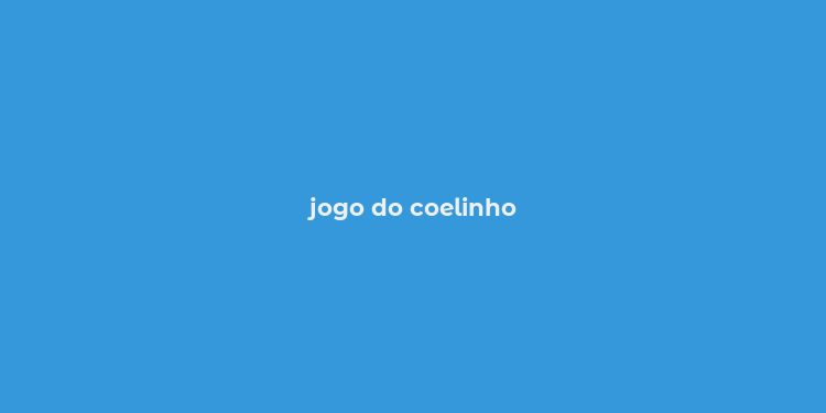 jogo do coelinho