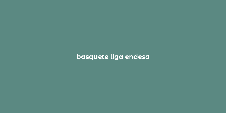 basquete liga endesa