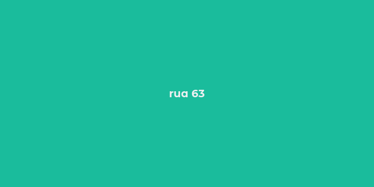 rua 63