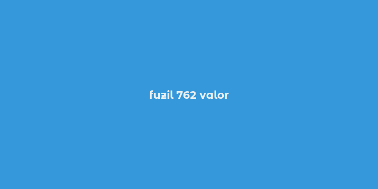 fuzil 762 valor