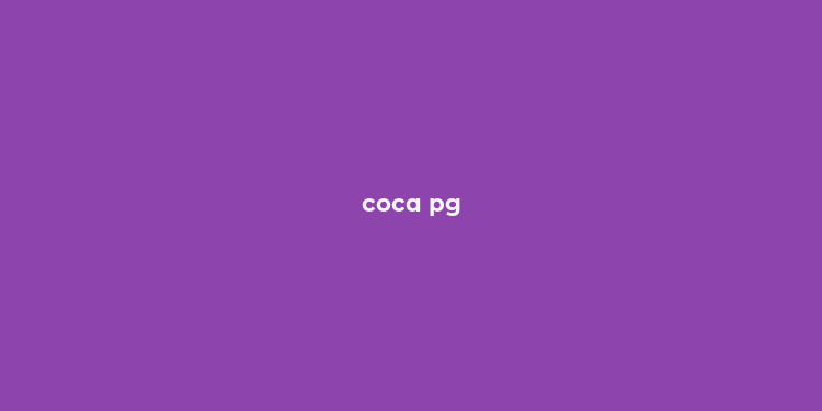 coca pg