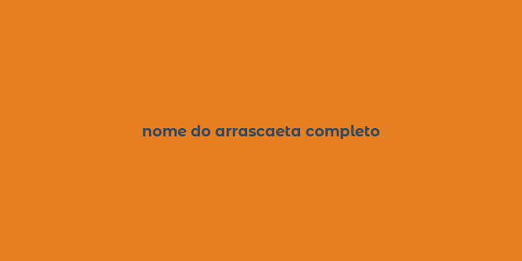 nome do arrascaeta completo