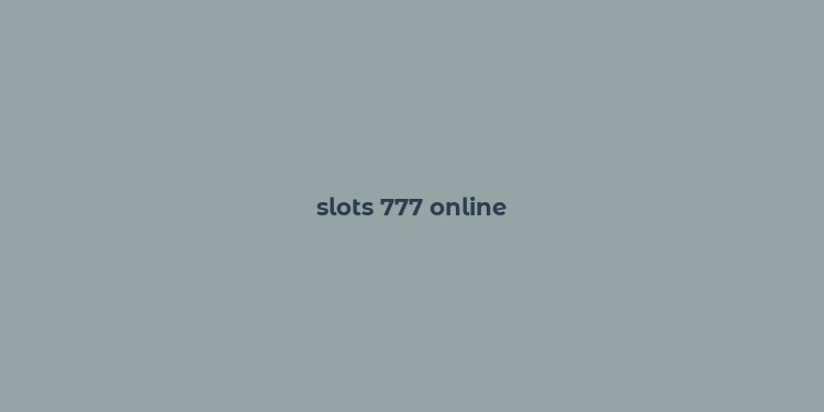 slots 777 online