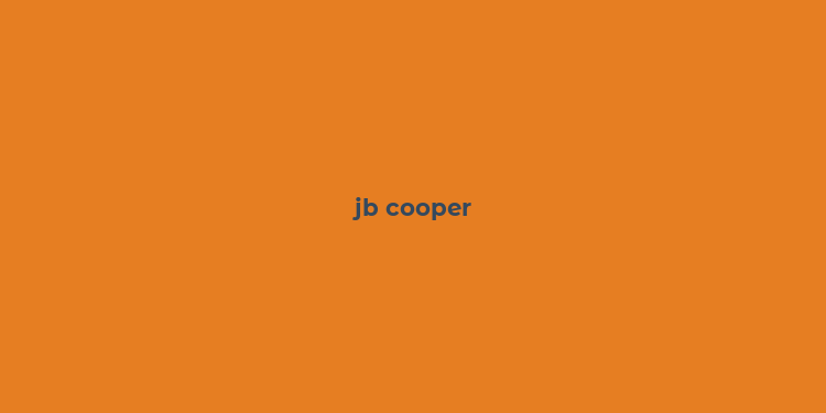 jb cooper