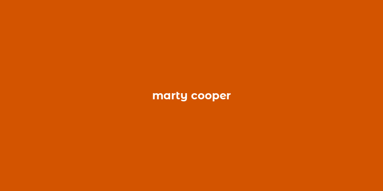 marty cooper