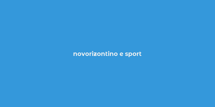 novorizontino e sport