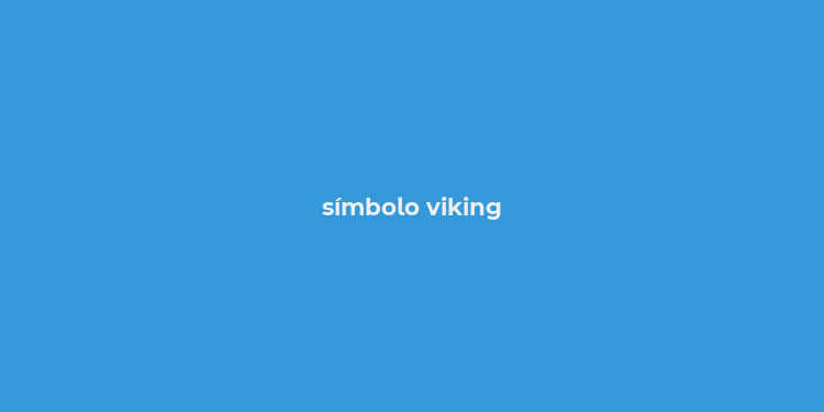 símbolo viking