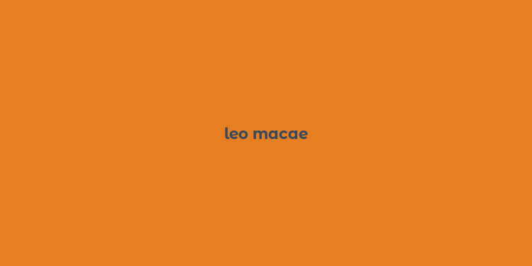 leo macae