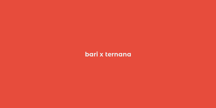 bari x ternana