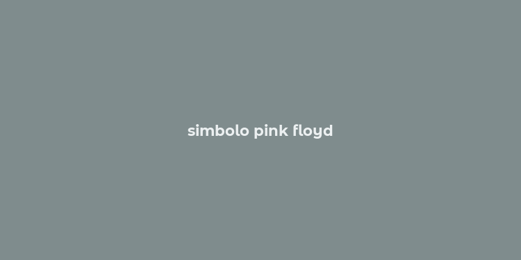 simbolo pink floyd