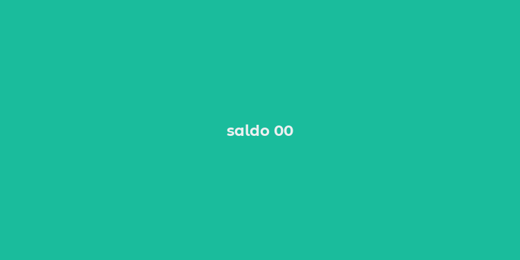 saldo 00