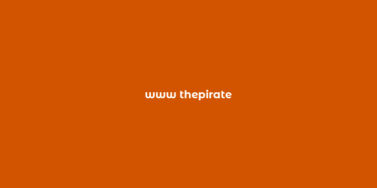 www thepirate