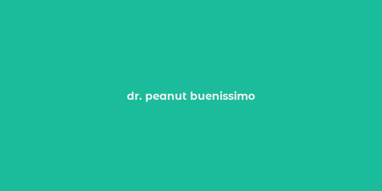 dr. peanut buenissimo