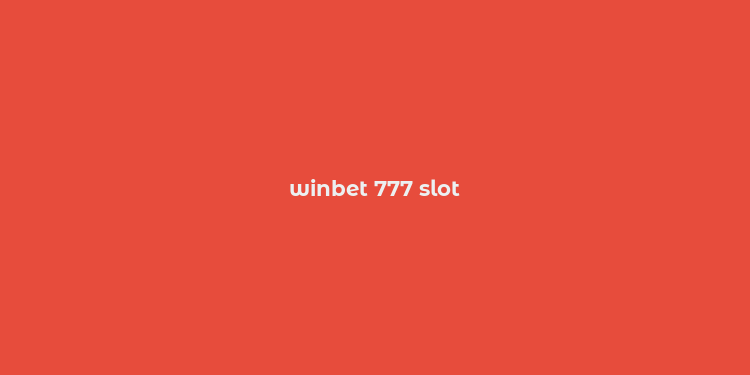 winbet 777 slot