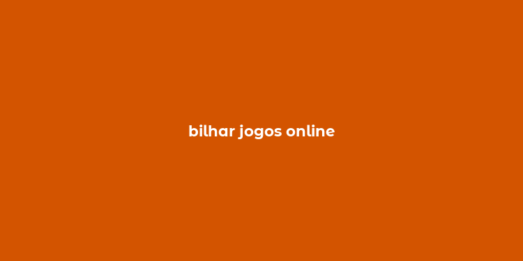 bilhar jogos online