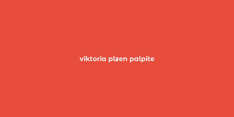 viktoria plzen palpite