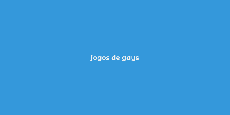 jogos de gays