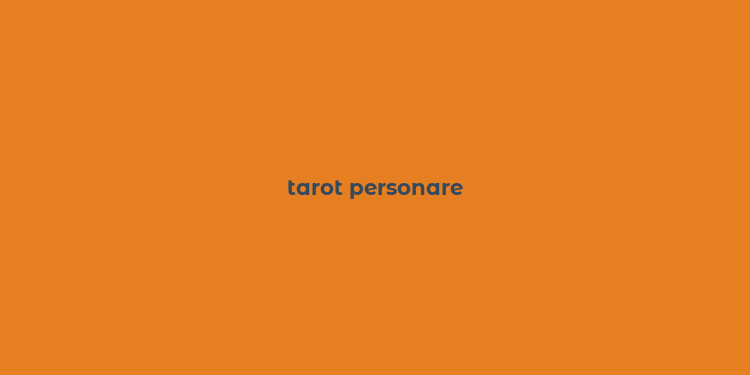 tarot personare