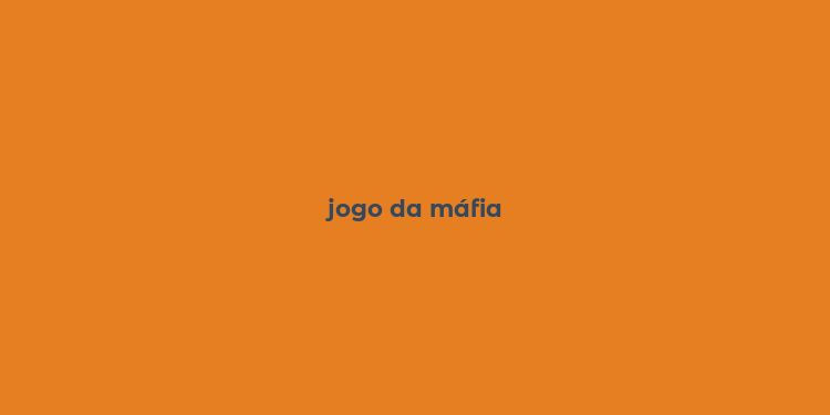 jogo da máfia