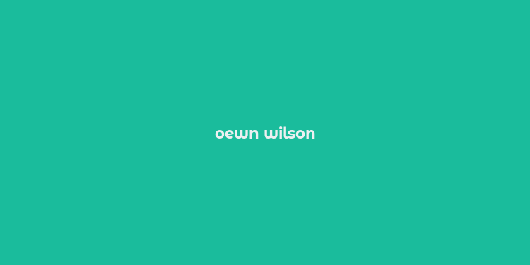 oewn wilson