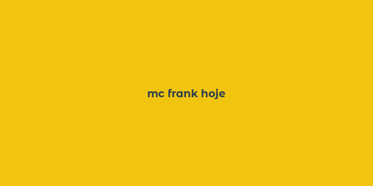 mc frank hoje