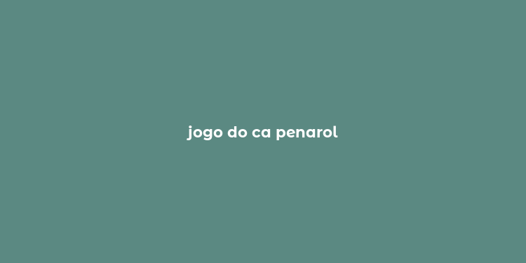 jogo do ca penarol