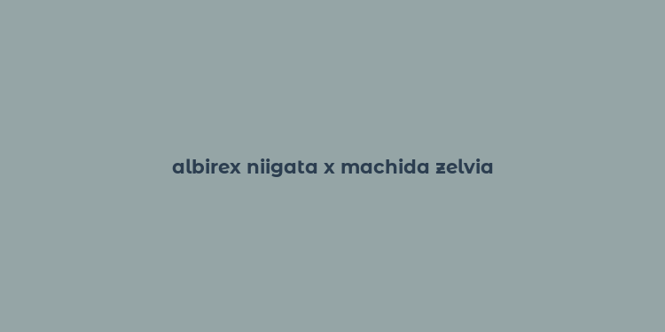 albirex niigata x machida zelvia