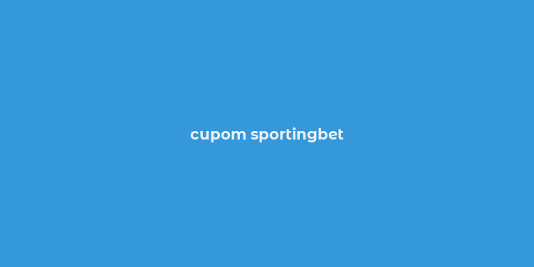 cupom sportingbet